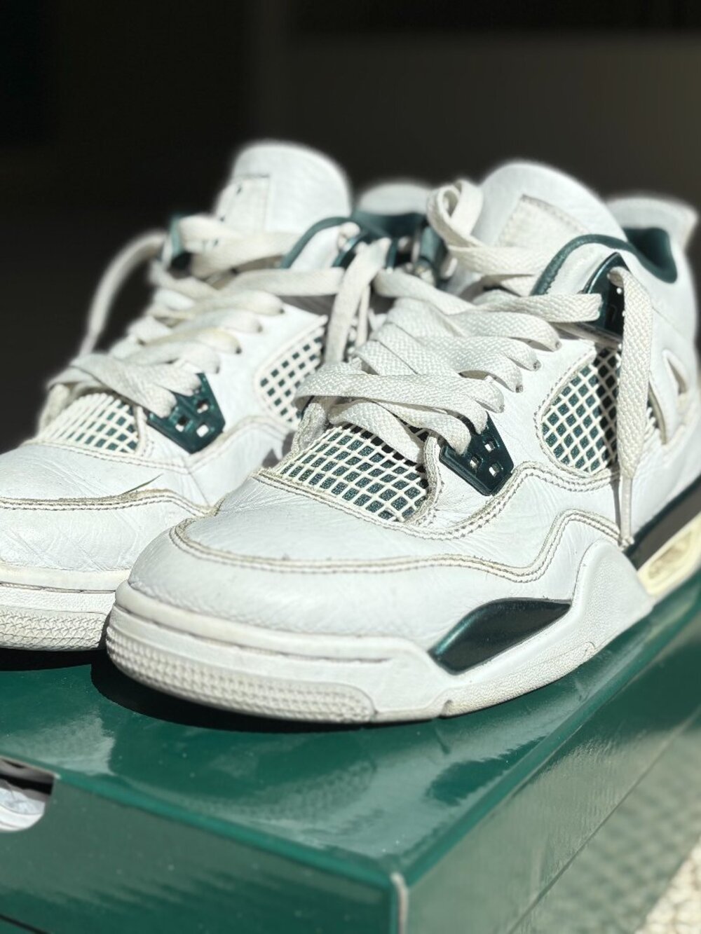Jordan 4 Retro Oxide Green